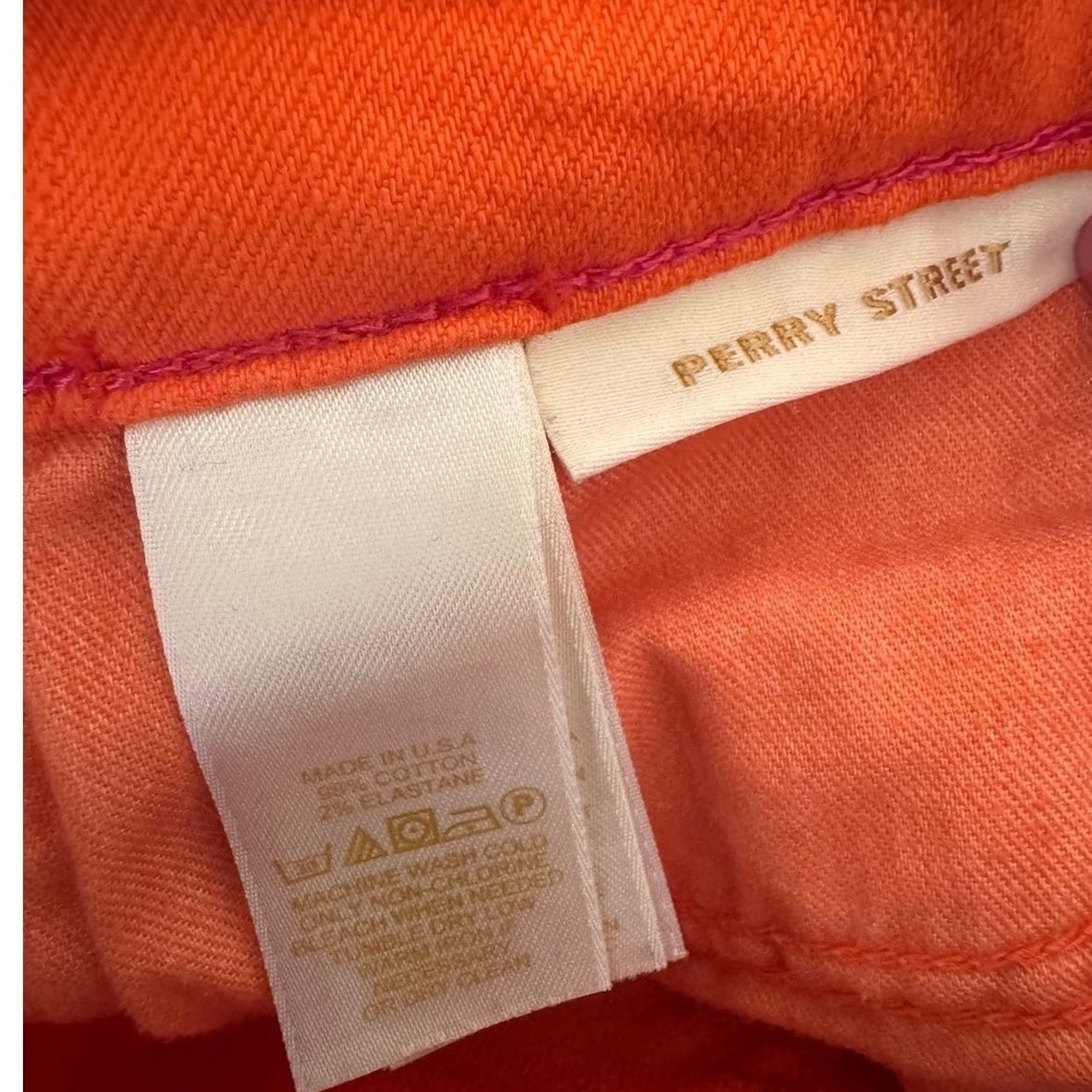 Kate Spade Orange Perry Street Jeans - Picture 4 of 5